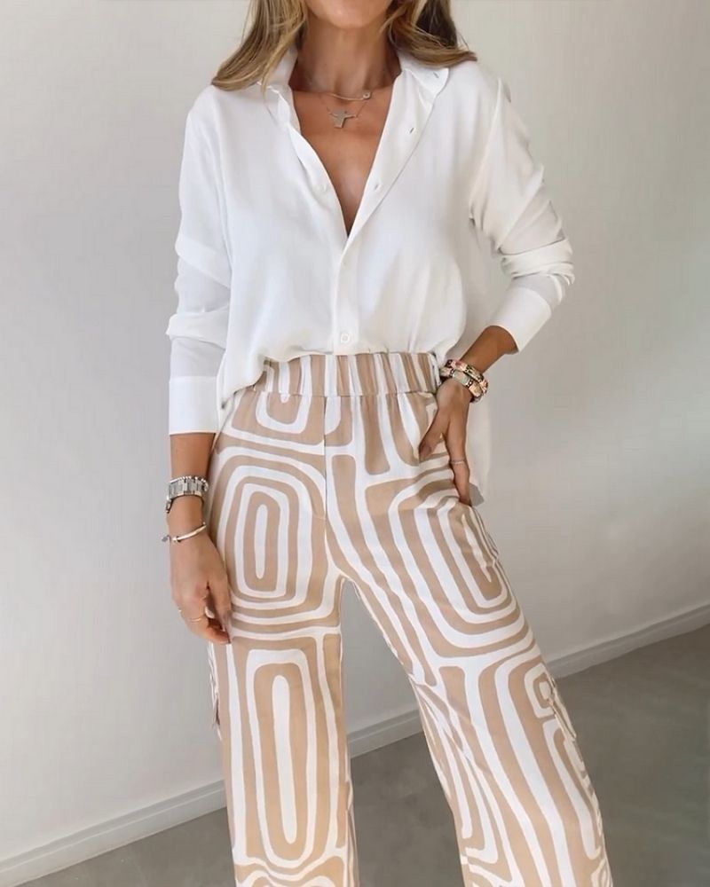 ELARA™ Shirt & Pants Set