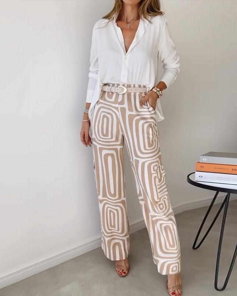 ELARA™ Shirt & Pants Set
