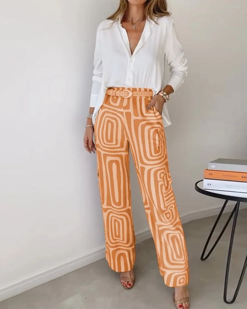 ELARA™ Shirt & Pants Set