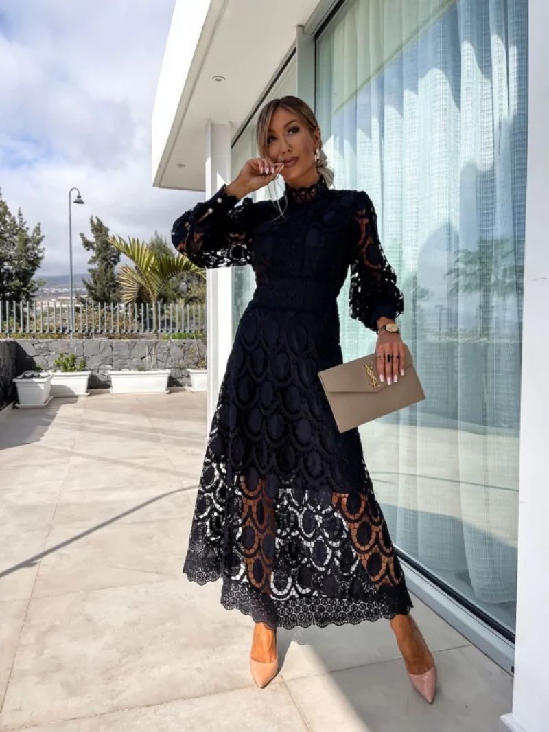 Velora™ Elegant Lace Dress