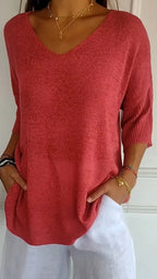 Nerina™ Timeless V-Neck Top