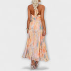 Sue | Watercolour Print Maxi Dress