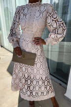 Velora™ Elegant Lace Dress