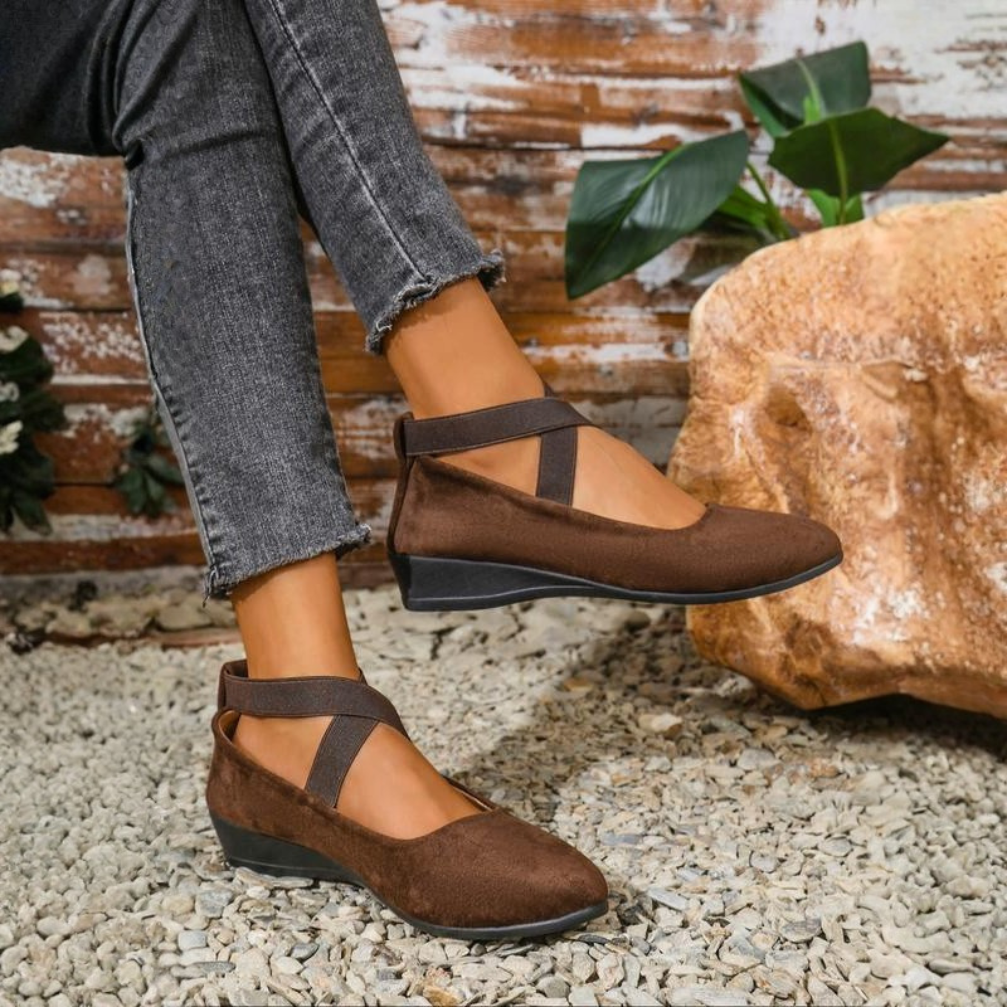 Solara™ Wedge Slip-On Shoes