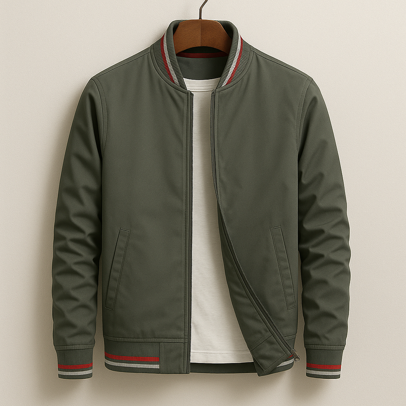 ENZO™ Classic Bomber Jacket