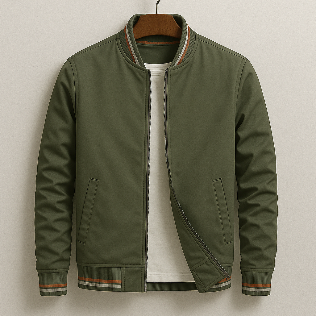 ENZO™ Classic Bomber Jacket