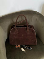 Marlen™ Minimalist Suede Bag