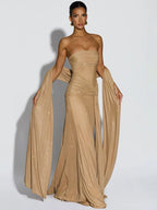 LUXIA™ Sparkle Maxi Dress