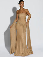LUXIA™ Sparkle Maxi Dress