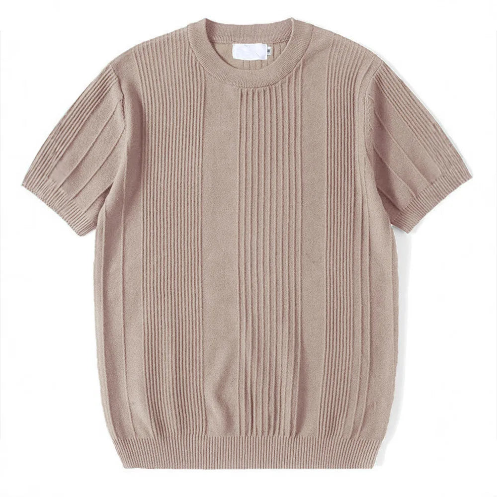 NOLAN™ Textured Knit T-Shirt