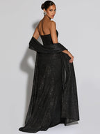 LUXIA™ Sparkle Maxi Dress