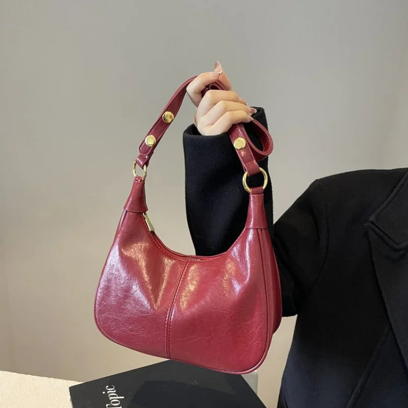 High-End Women's Messenger Bag Made Of Premium Leather Boasting Paris Vintage Neat Spacious Soft Daily Style