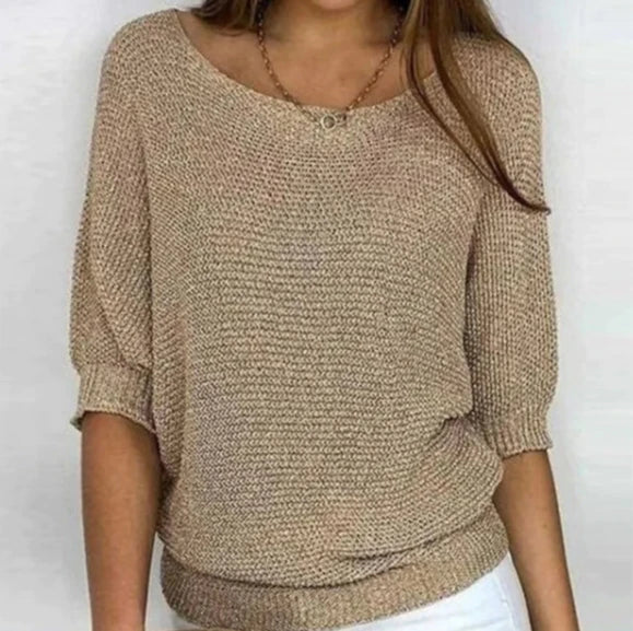 Ence™ Relaxed Knit Top
