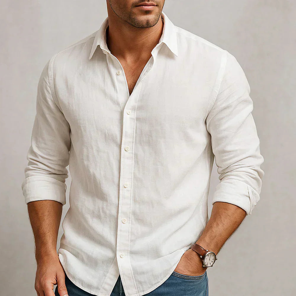 Luca™ Classic Linen Shirt