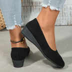 Fiora™ ballerinas with wedge heels