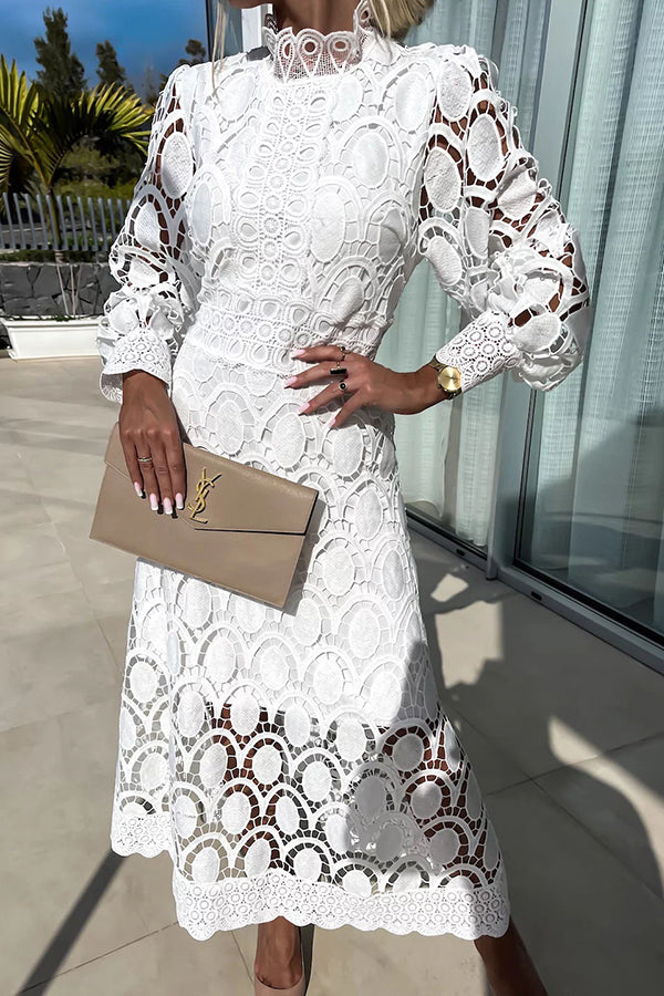 Velora™ Elegant Lace Dress