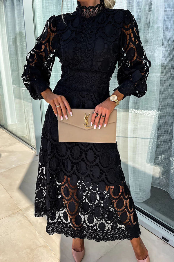 Velora™ Elegant Lace Dress