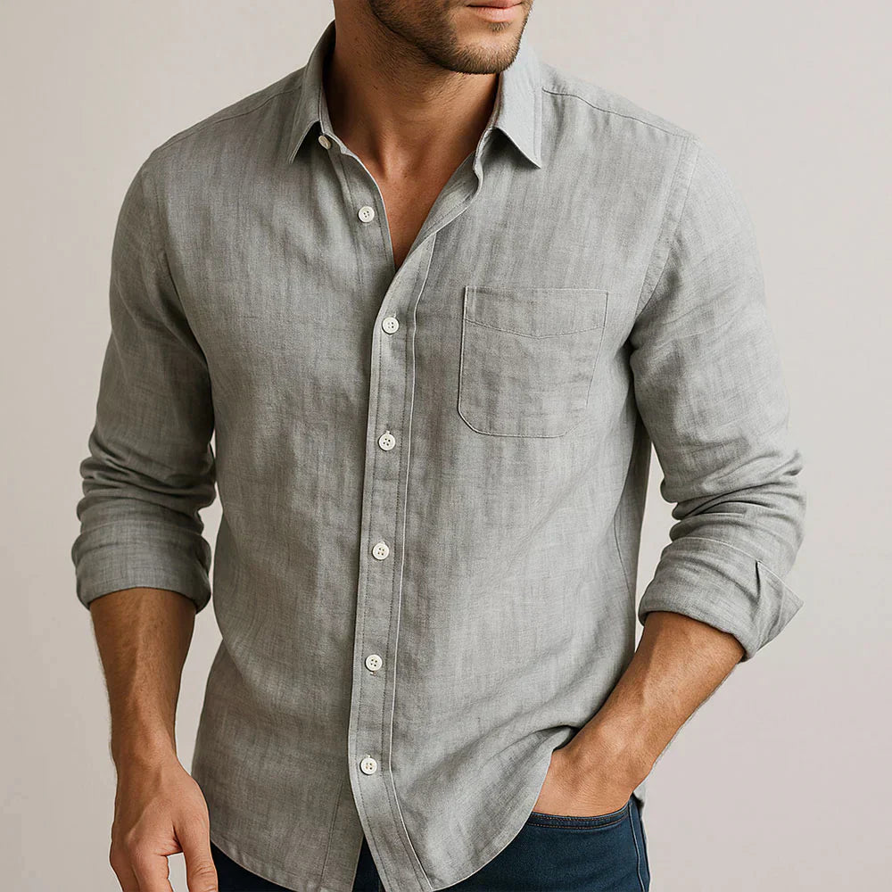 Luca™ Classic Linen Shirt