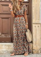 Marisse™Boho Belted Dress