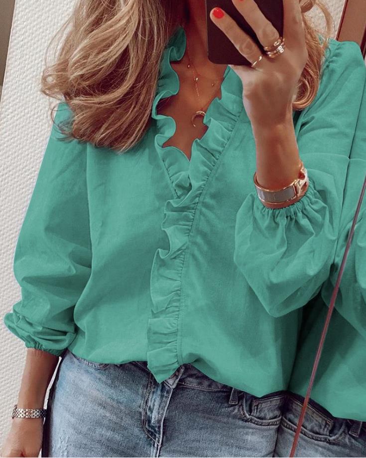 Lean™ Ruffled Blouse