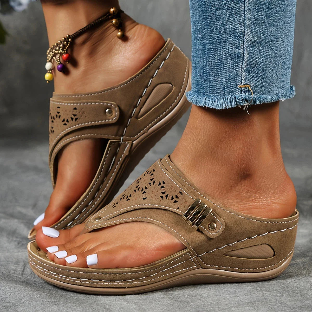 Amara™ Comfort Wedge Sandals